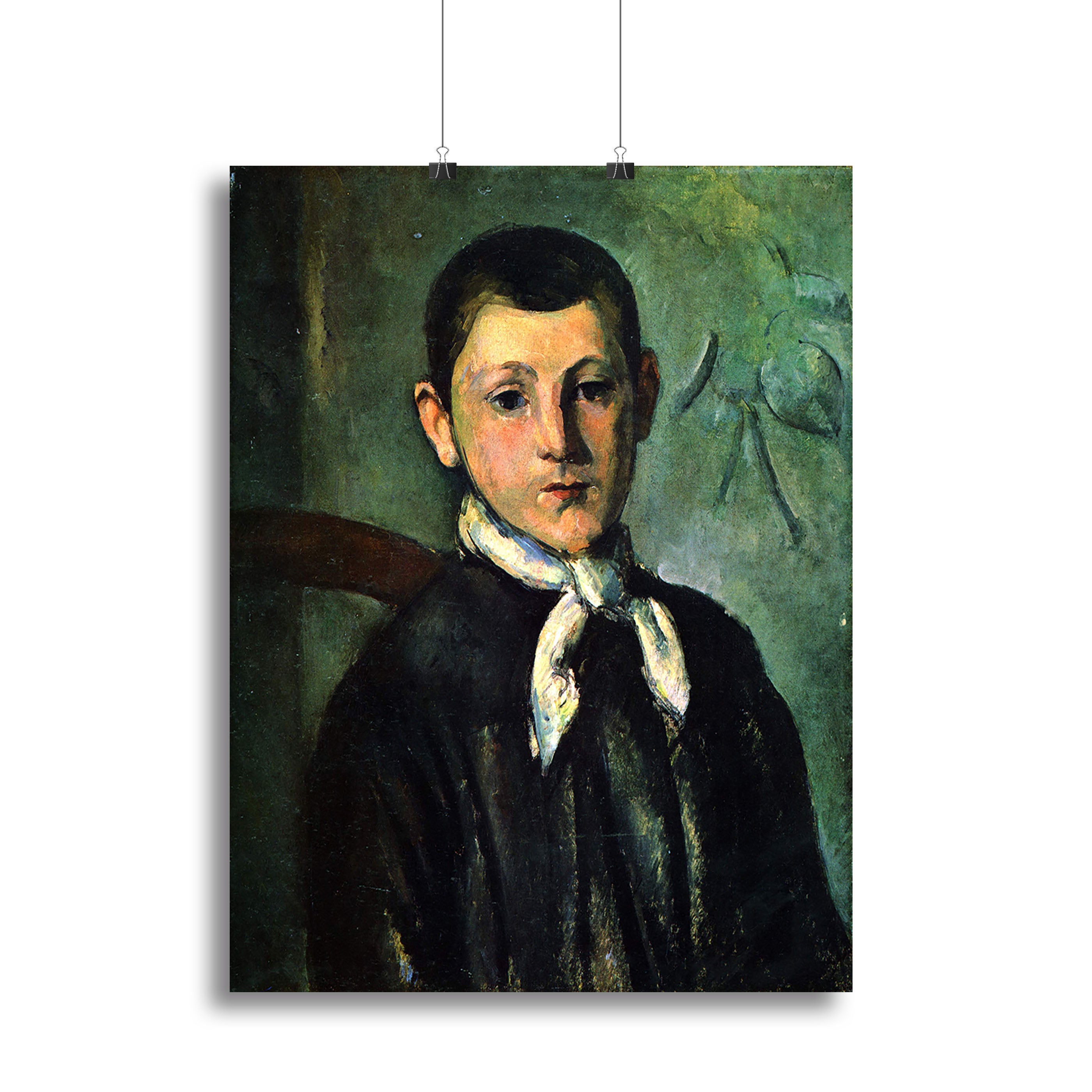 Portrait of Lois Guillaime by Cezanne Canvas Print or Poster - Canvas Art Rocks - 2