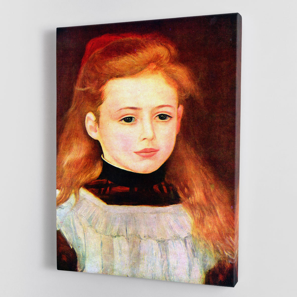 Portrait of Lucie Berard by Renoir Canvas Print or Poster - Canvas Art Rocks - 1
