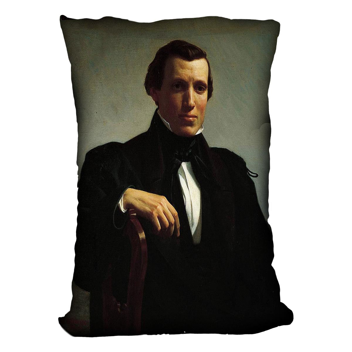 Portrait of Monsieur M By Bouguereau Cushion