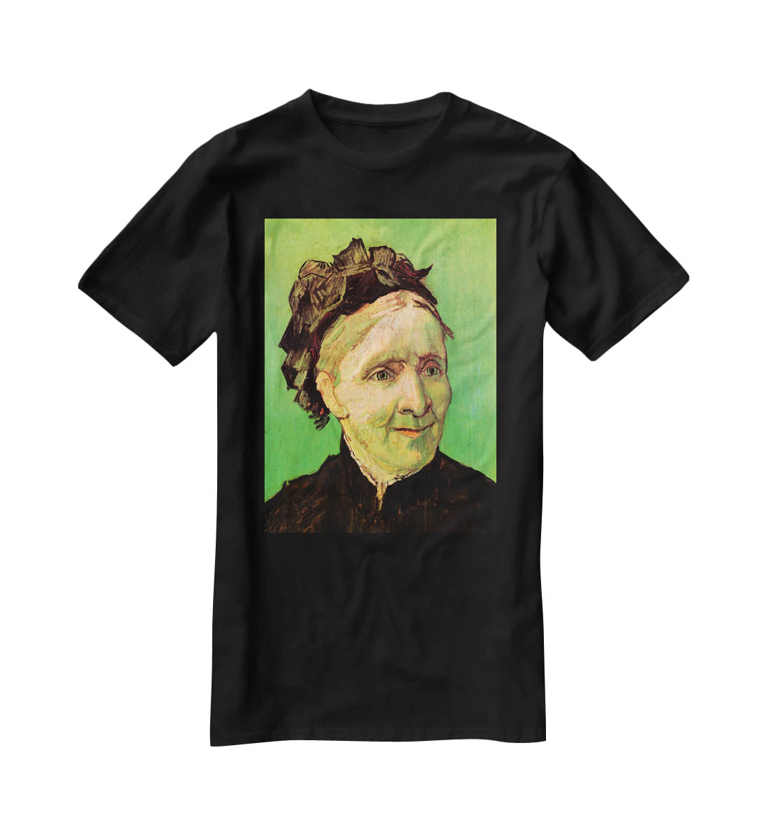 Portrait of the Artist's Mother by Van Gogh T-Shirt - Canvas Art Rocks - 1