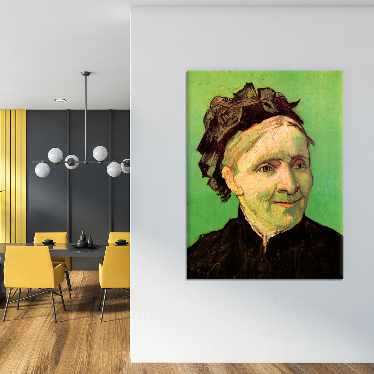 Portrait of the Artist's Mother by Van Gogh Canvas Print or Poster - Canvas Art Rocks - 4