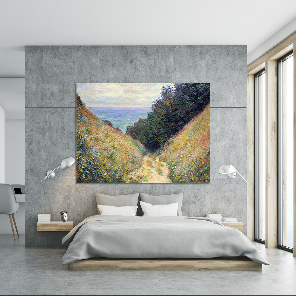 Pourville 1 by Monet Canvas Print or Poster - Canvas Art Rocks - 5