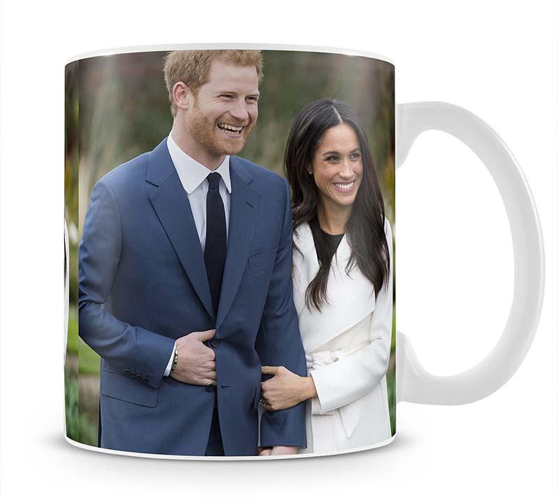 Prince Harry and fiance Meghan Markle announce their engagement Mug - Canvas Art Rocks - 1