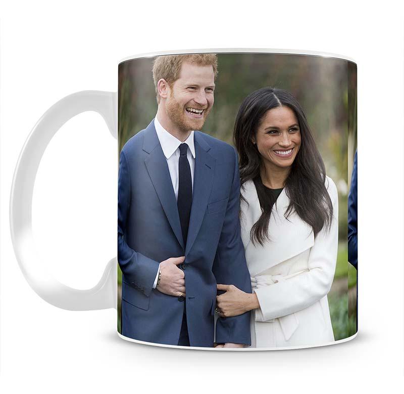 Prince Harry and fiance Meghan Markle announce their engagement Mug - Canvas Art Rocks - 2