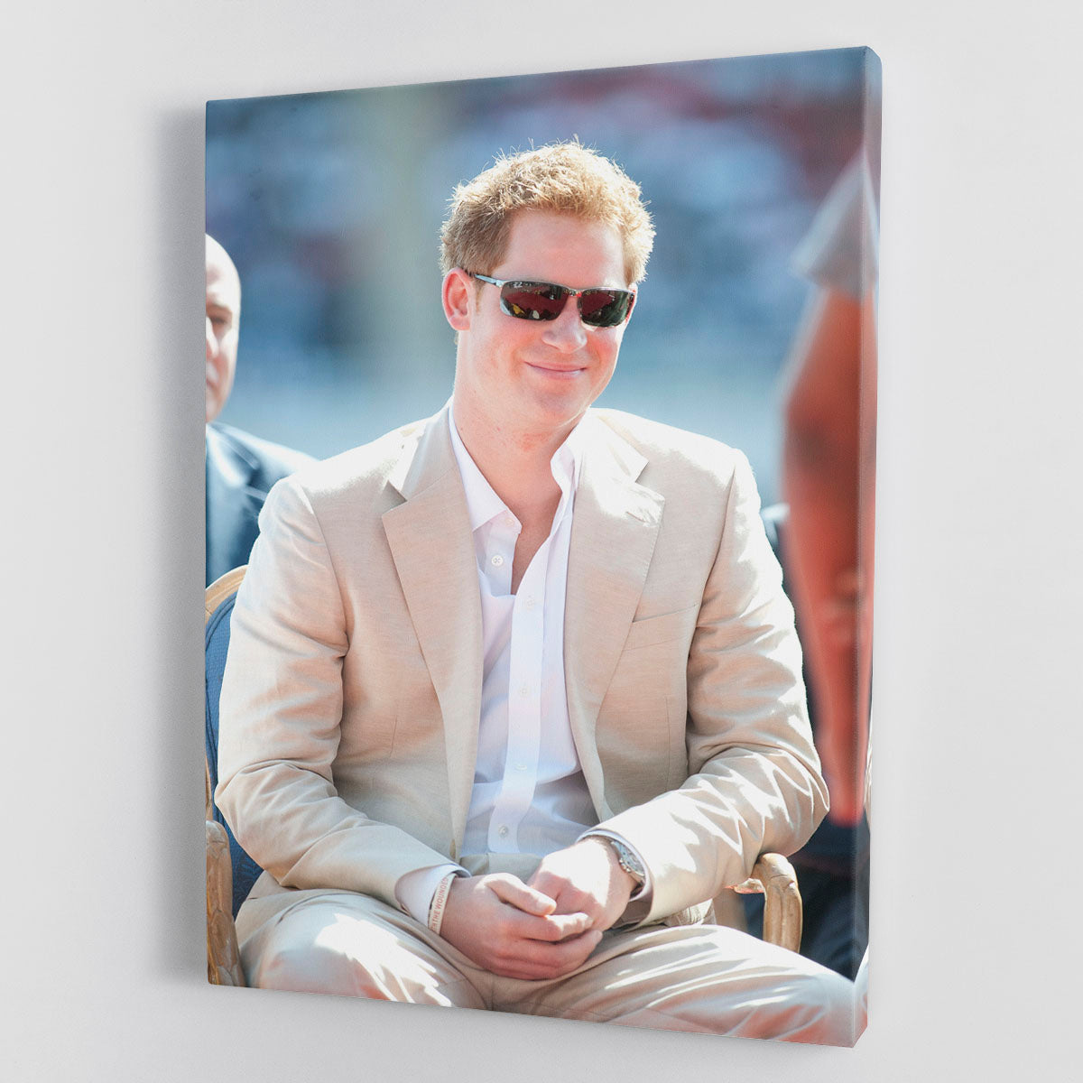Prince Harry during the Diamond Jubilee tour in the Bahamas Canvas Print or Poster - Canvas Art Rocks - 1