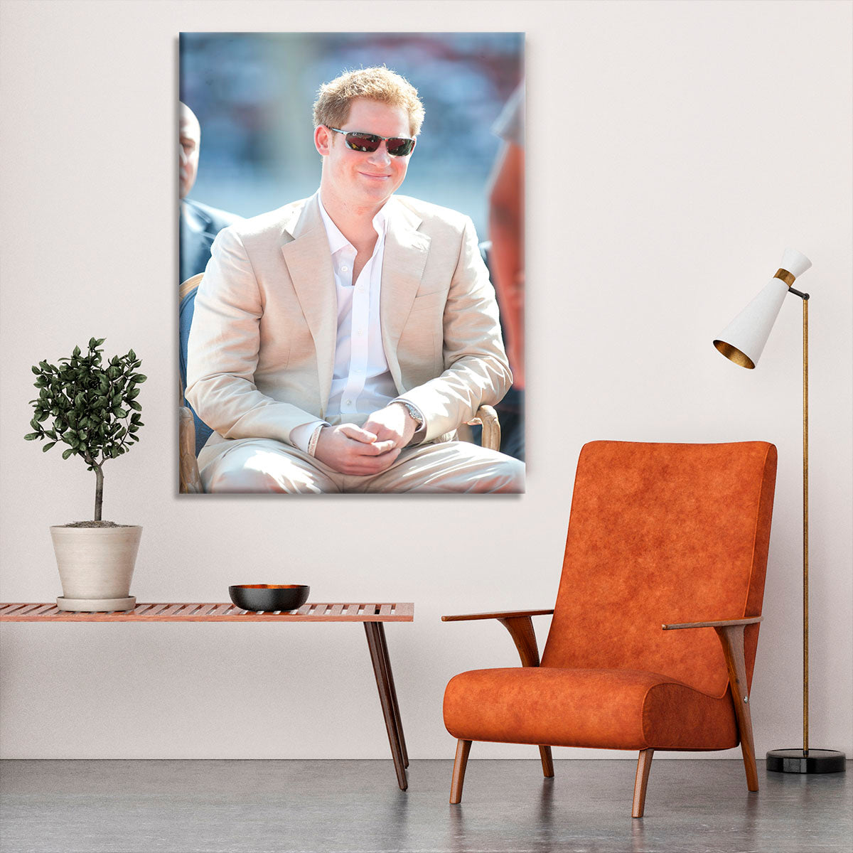 Prince Harry during the Diamond Jubilee tour in the Bahamas Canvas Print or Poster - Canvas Art Rocks - 6