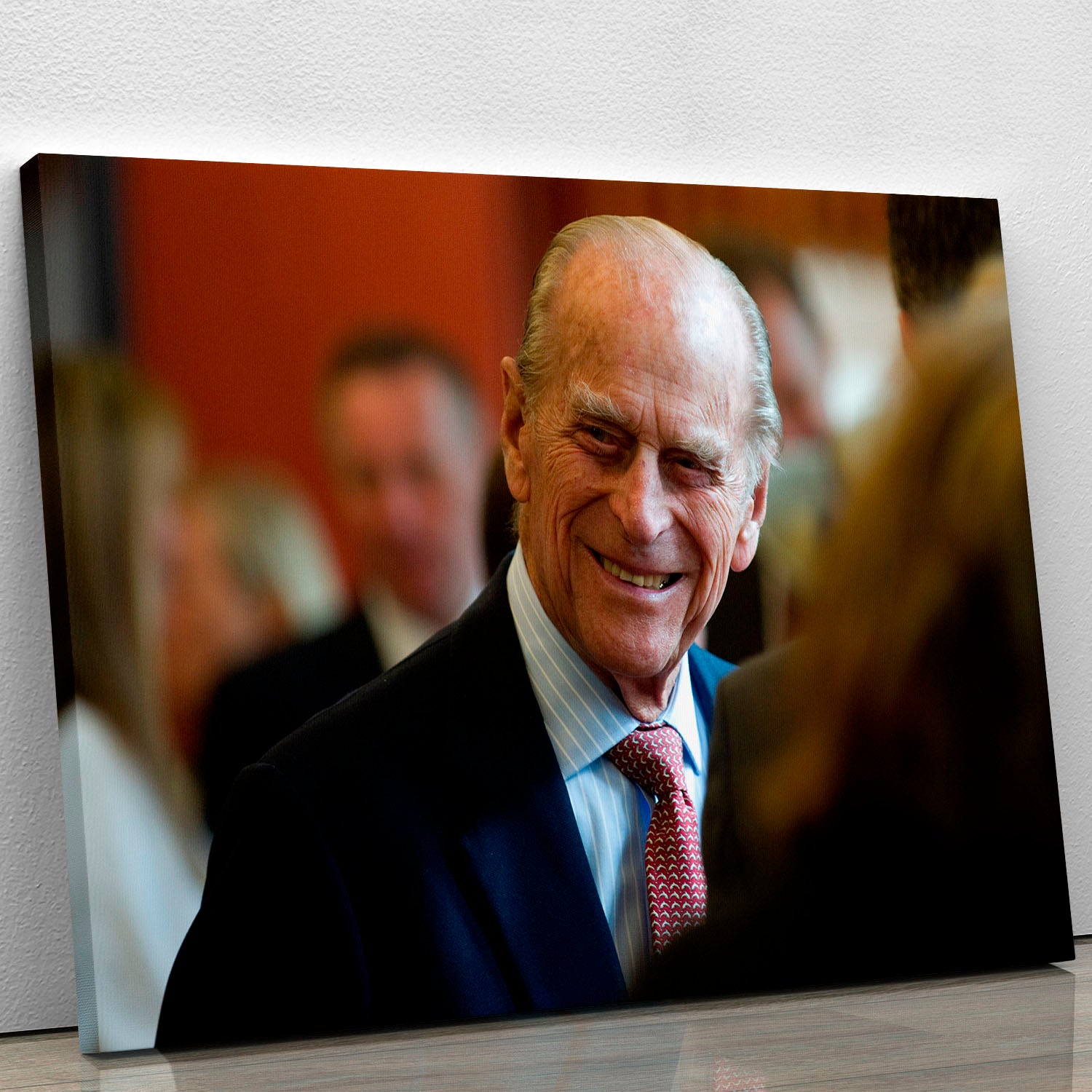 Prince Philip at the Journalists Charity at Stationers Hall Canvas Print or Poster - Canvas Art Rocks - 1