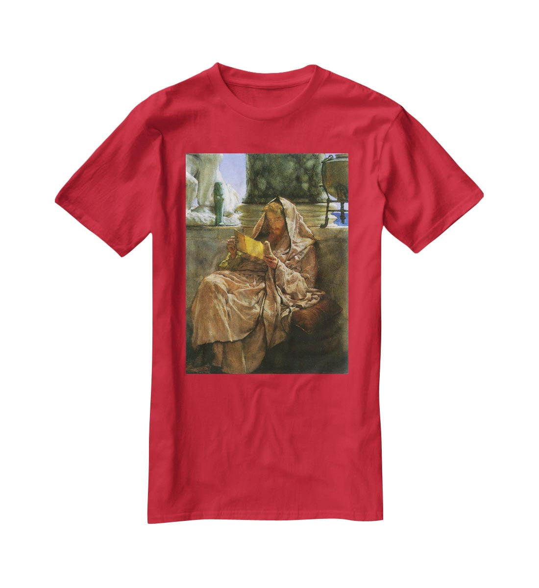 Prosa by Alma Tadema T-Shirt - Canvas Art Rocks - 4