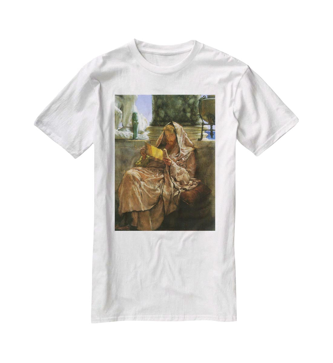 Prosa by Alma Tadema T-Shirt - Canvas Art Rocks - 5
