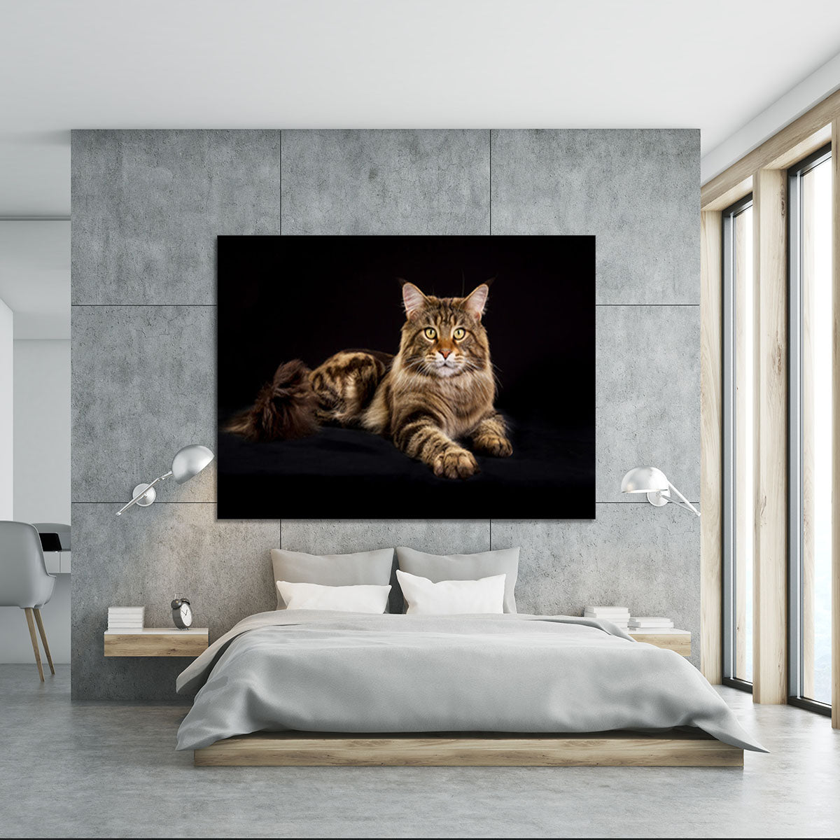 Purebred Maine Coon cat Canvas Print or Poster - Canvas Art Rocks - 5
