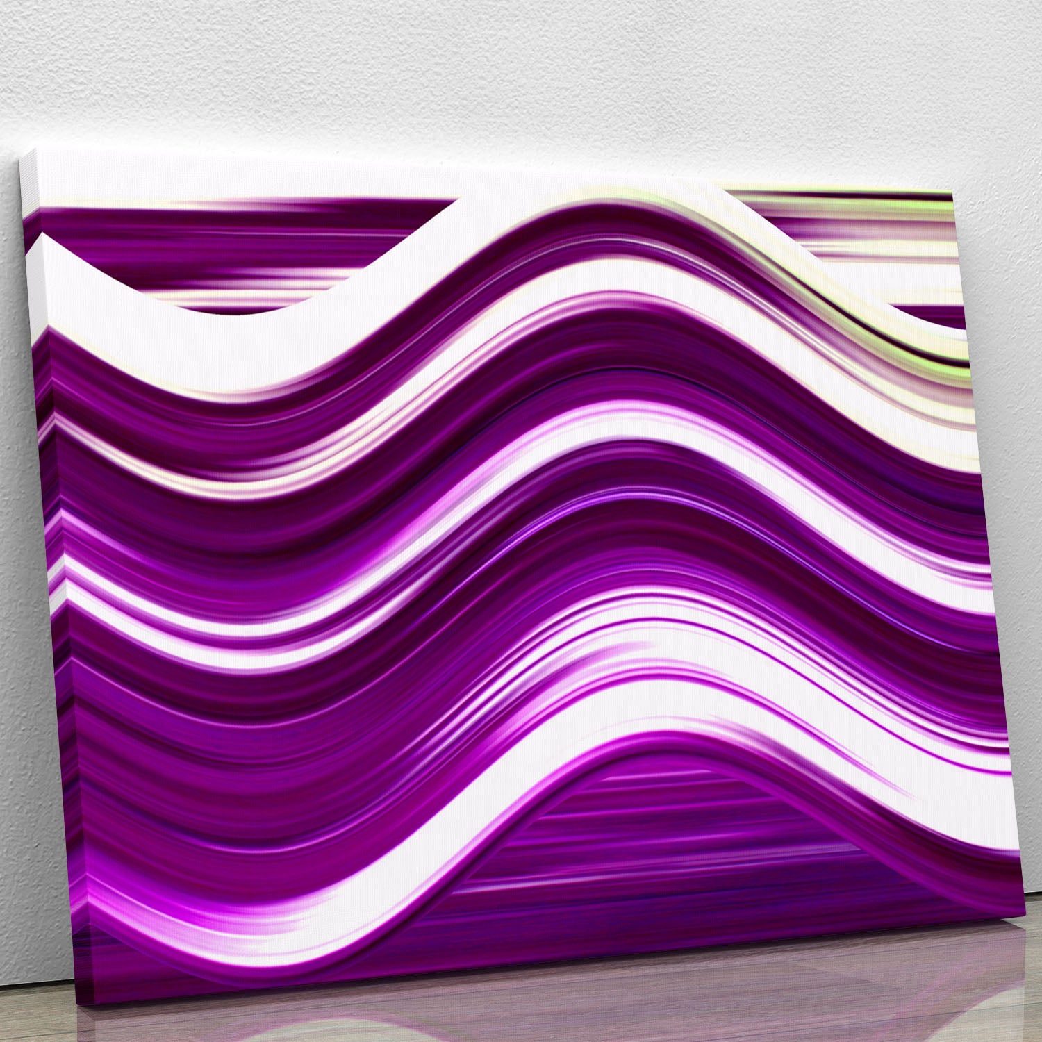 Purple Wave Canvas Print or Poster - Canvas Art Rocks - 1