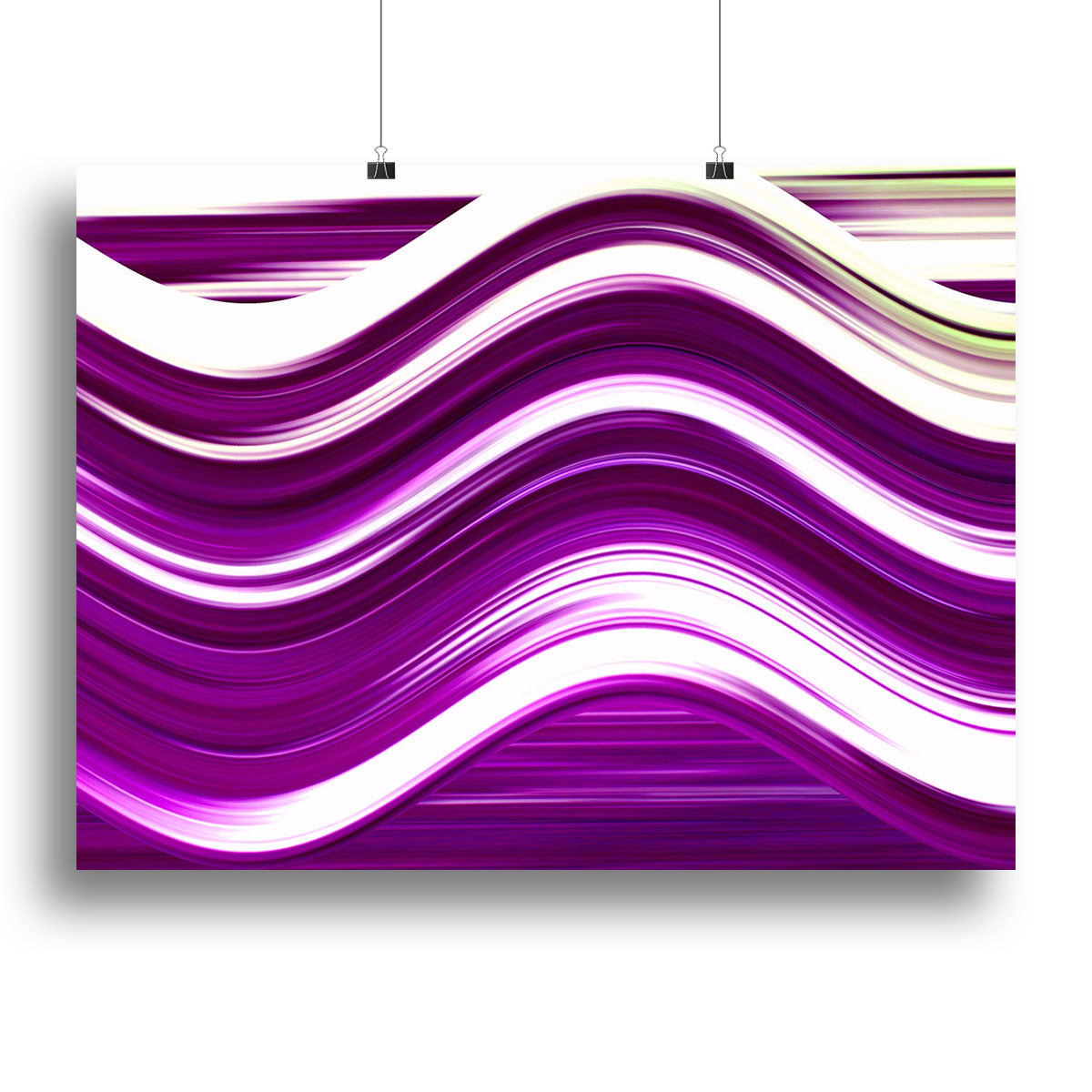 Purple Wave Canvas Print or Poster - Canvas Art Rocks - 2