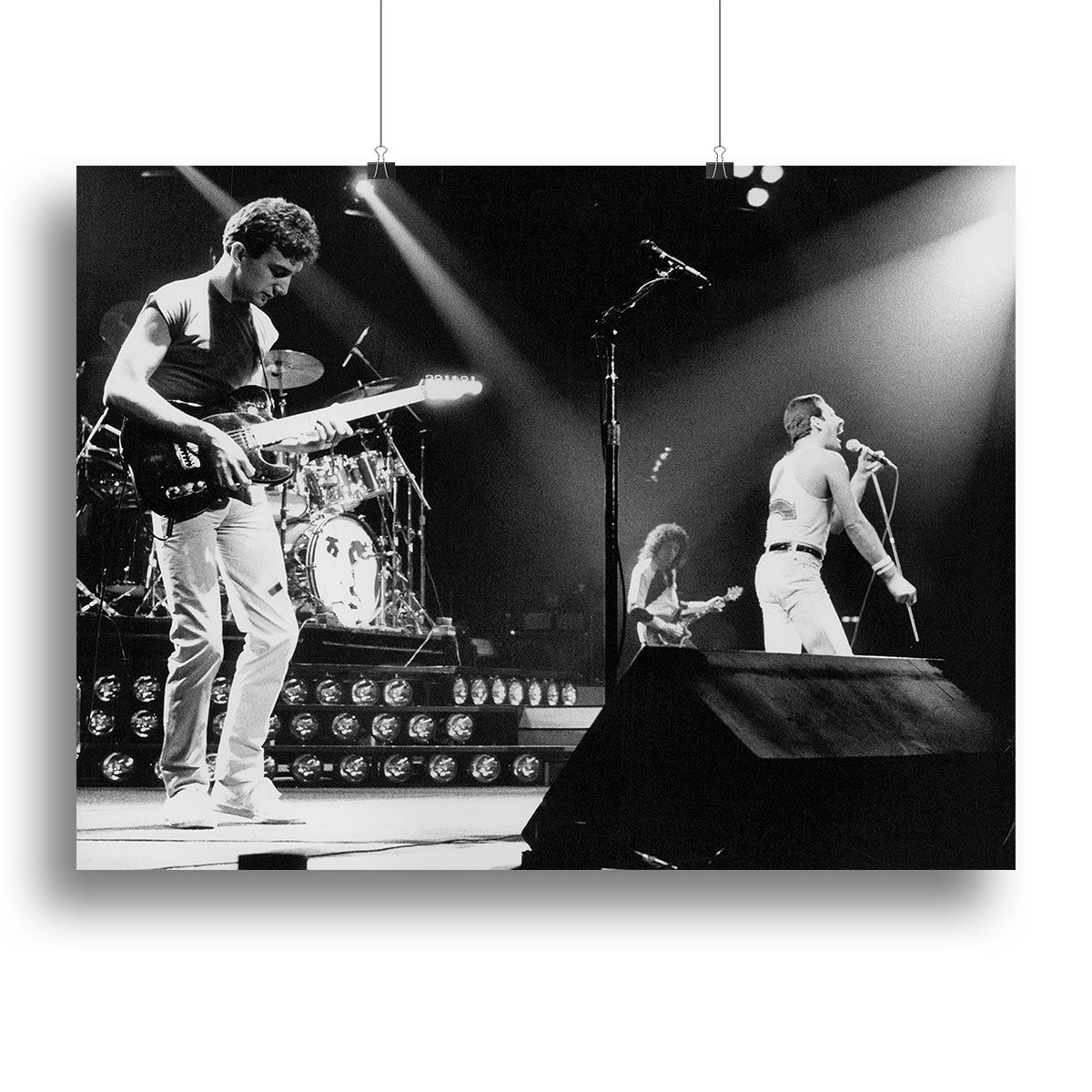 Queen Live On Stage Canvas Print or Poster - Canvas Art Rocks - 2