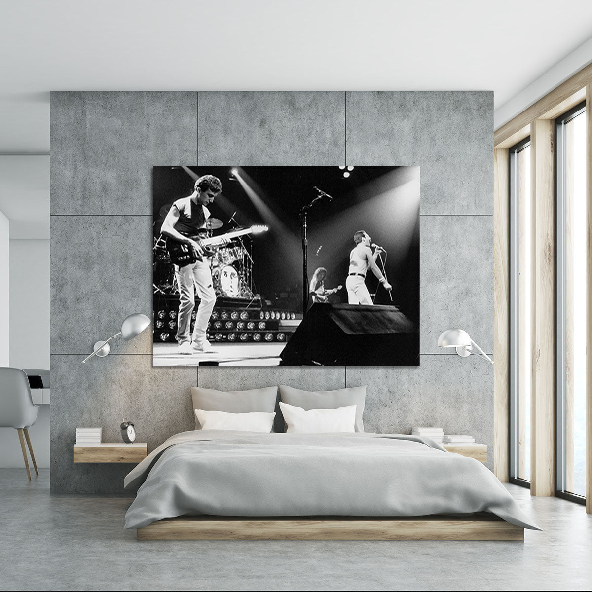 Queen Live On Stage Canvas Print or Poster - Canvas Art Rocks - 5