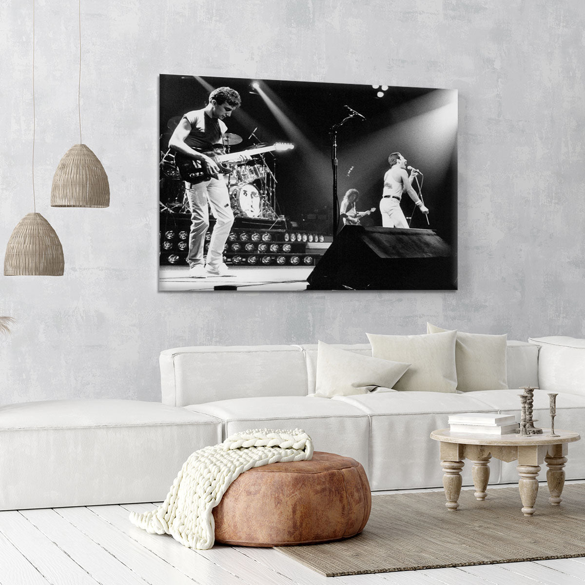 Queen Live On Stage Canvas Print or Poster - Canvas Art Rocks - 6