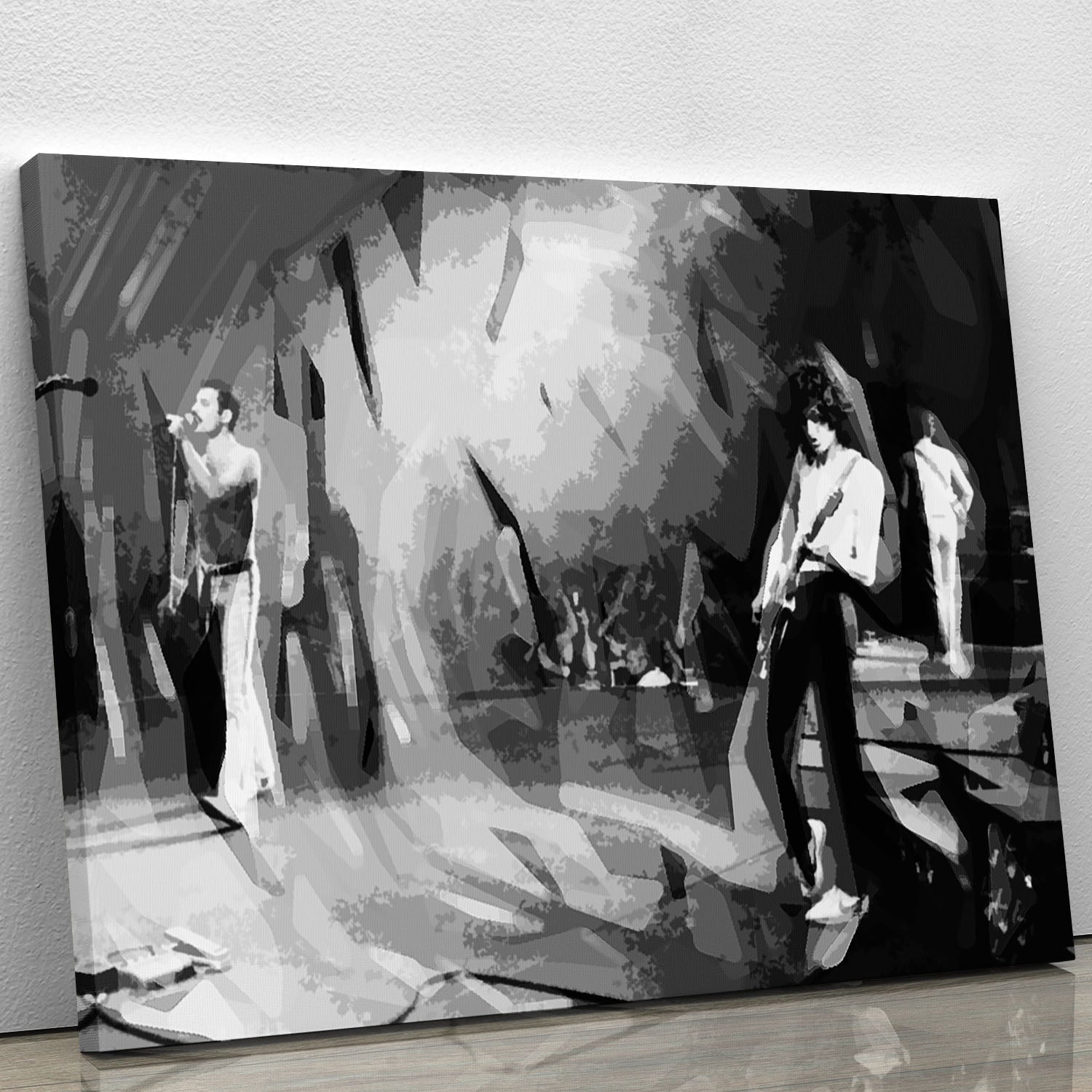 Queen Live Pop Art Canvas Print or Poster - Canvas Art Rocks - 1