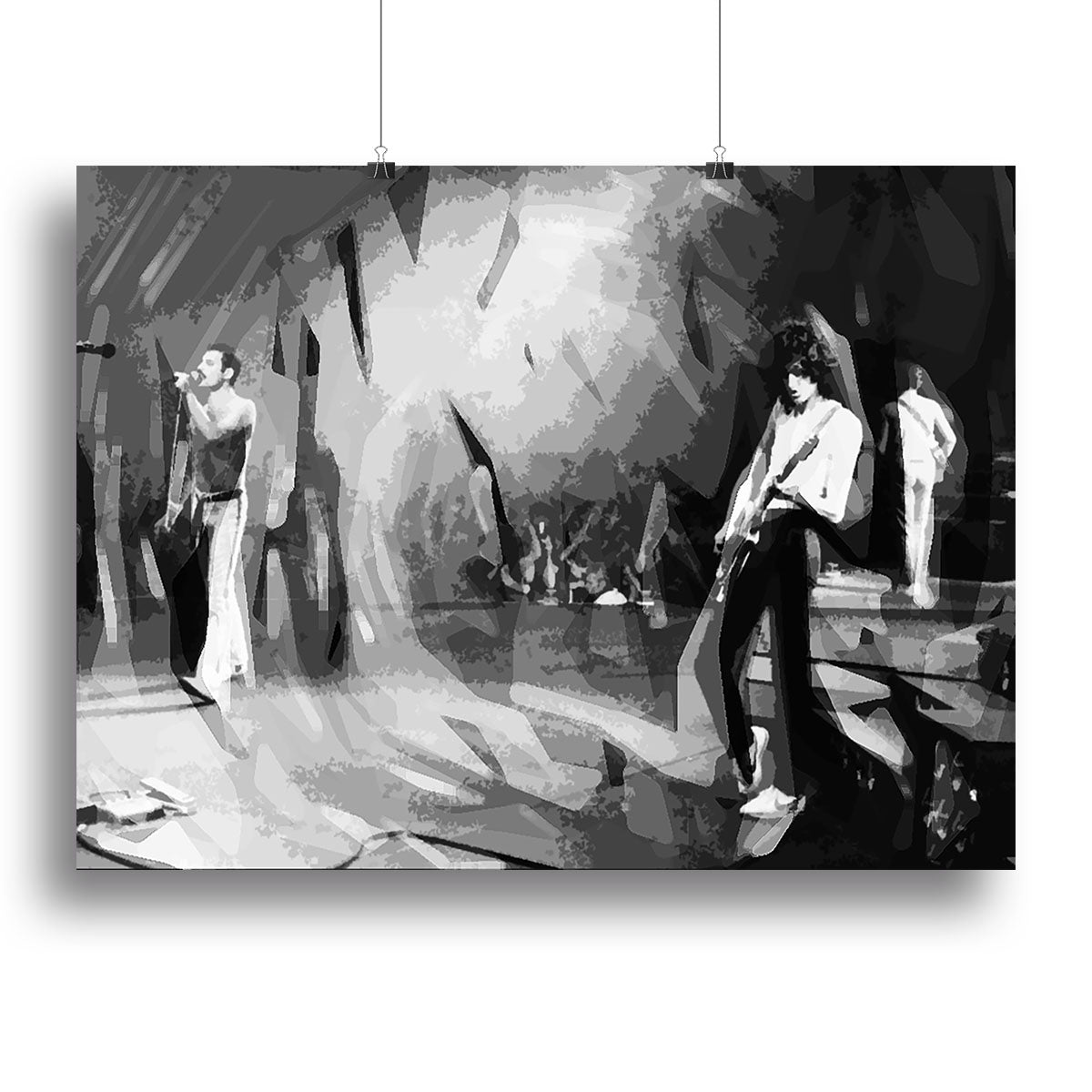 Queen Live Pop Art Canvas Print or Poster - Canvas Art Rocks - 2
