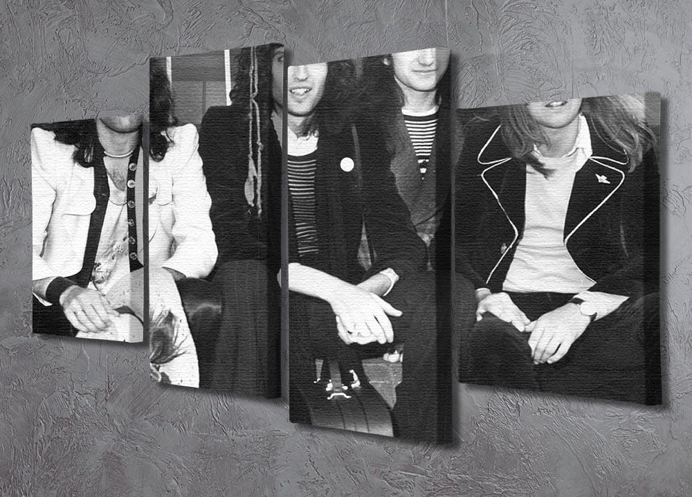 Queen in 1974 4 Split Panel Canvas - Canvas Art Rocks - 2