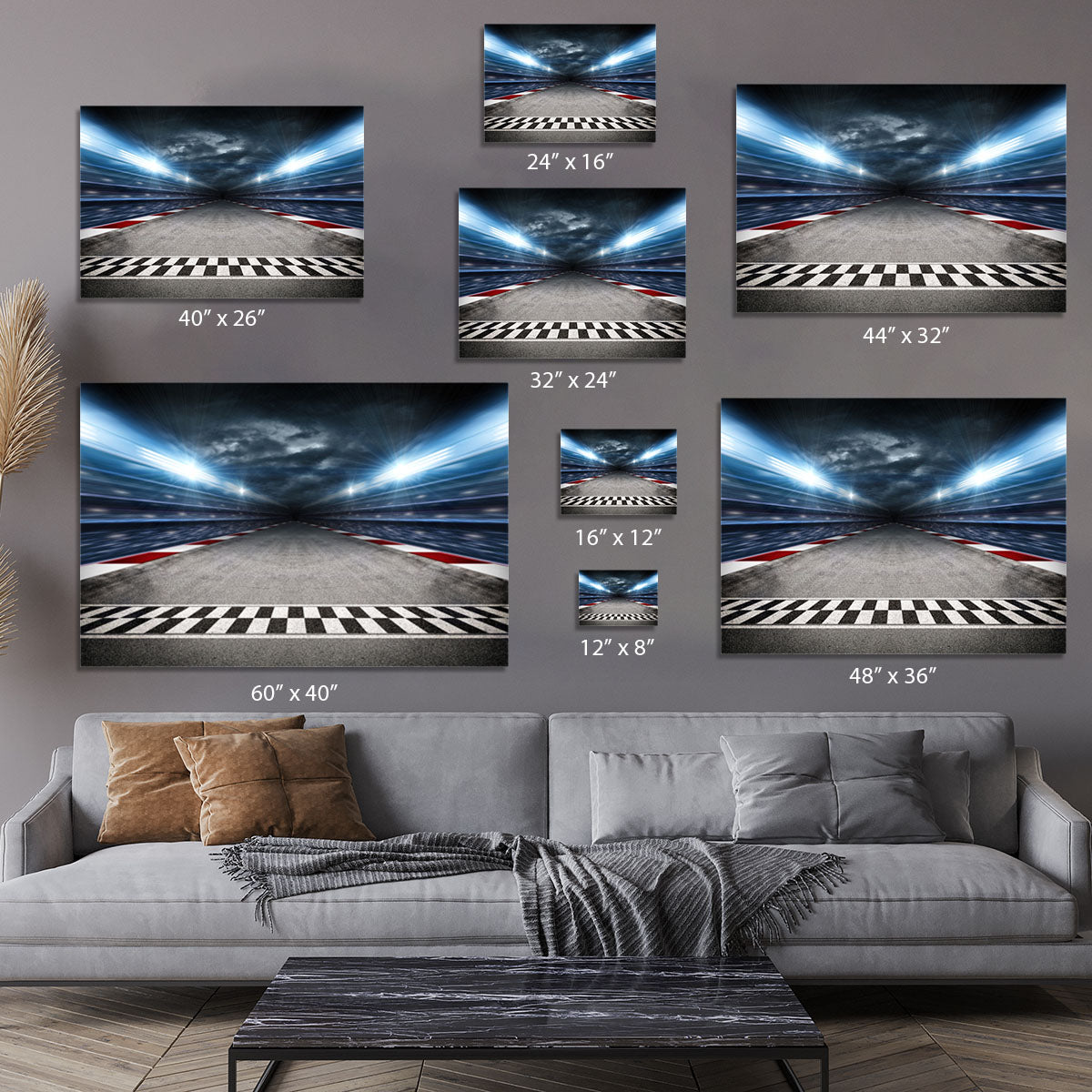 Race Track Canvas Print or Poster - Canvas Art Rocks - 7
