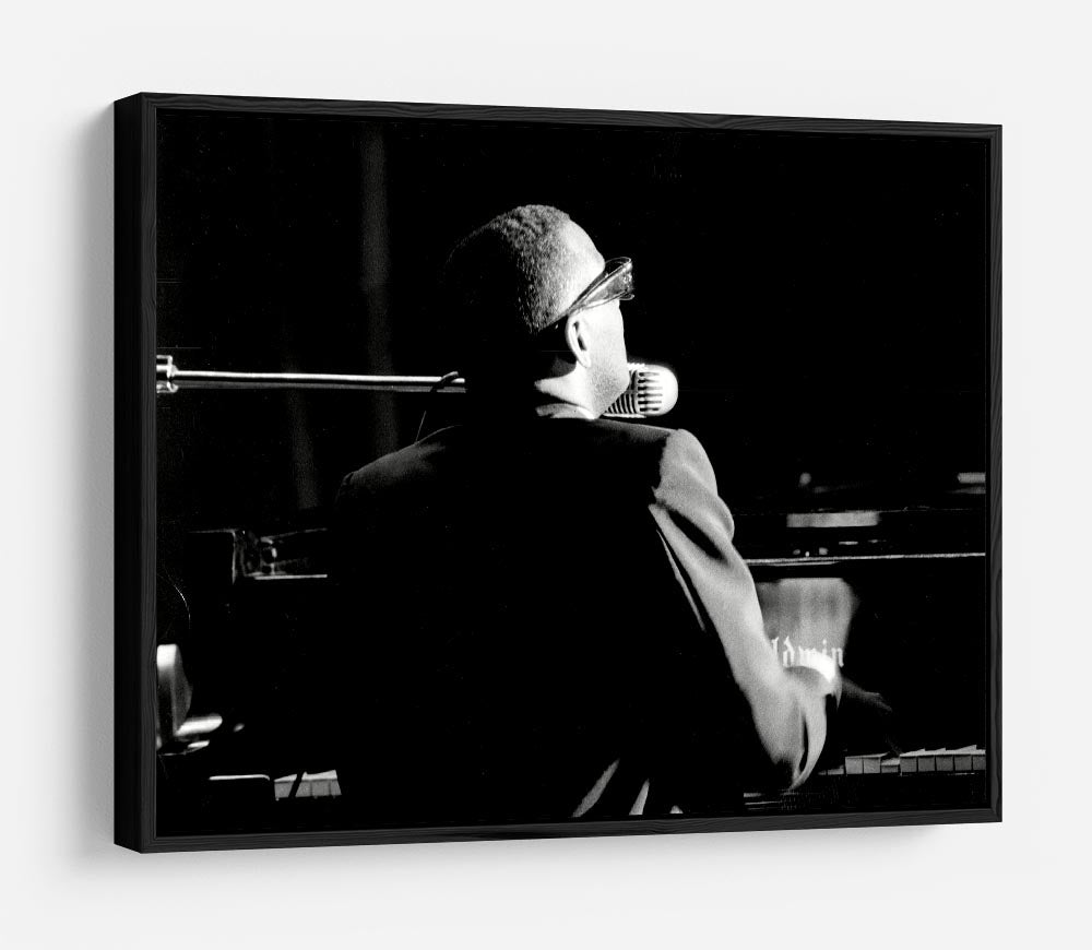Ray Charles at the piano HD Metal Print - Canvas Art Rocks - 6