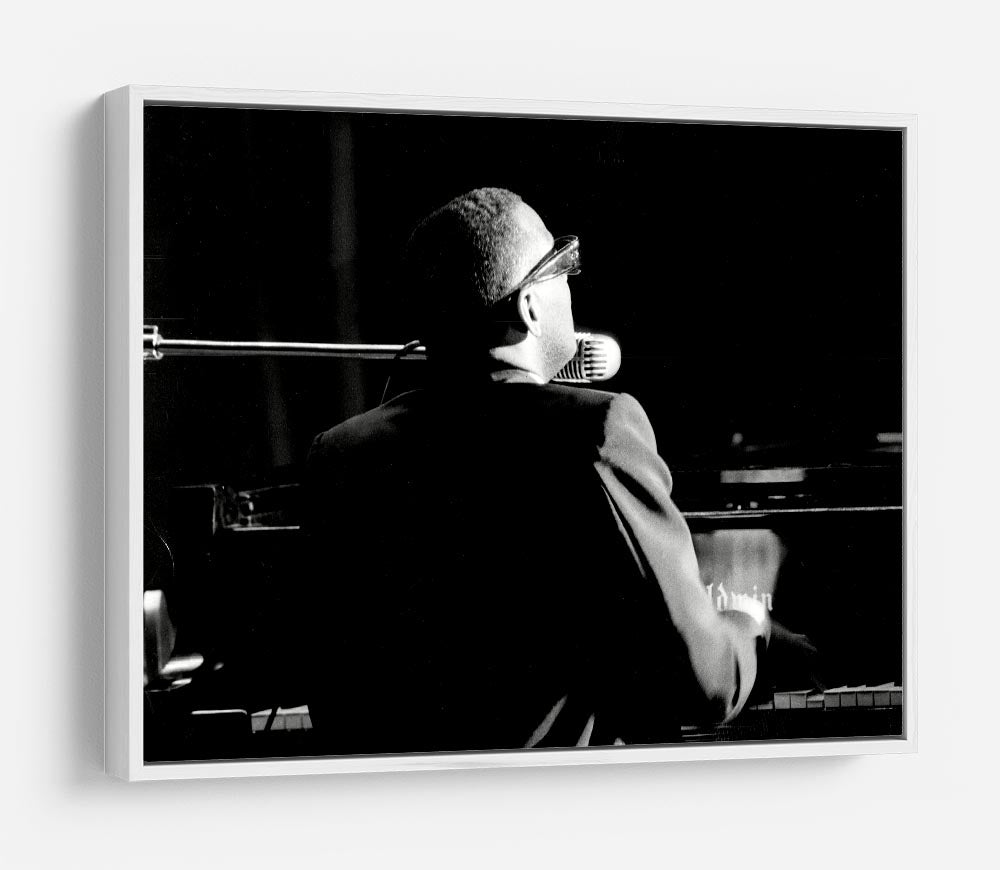 Ray Charles at the piano HD Metal Print - Canvas Art Rocks - 7