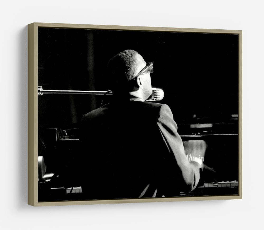 Ray Charles at the piano HD Metal Print - Canvas Art Rocks - 8