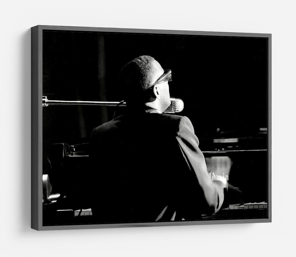 Ray Charles at the piano HD Metal Print - Canvas Art Rocks - 9