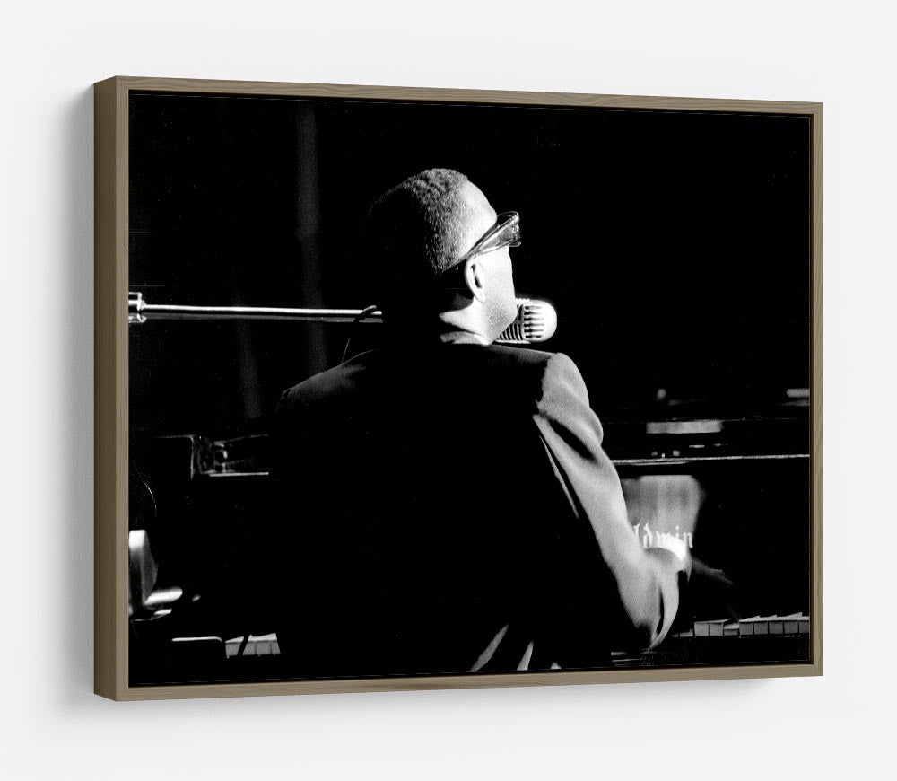 Ray Charles at the piano HD Metal Print - Canvas Art Rocks - 10