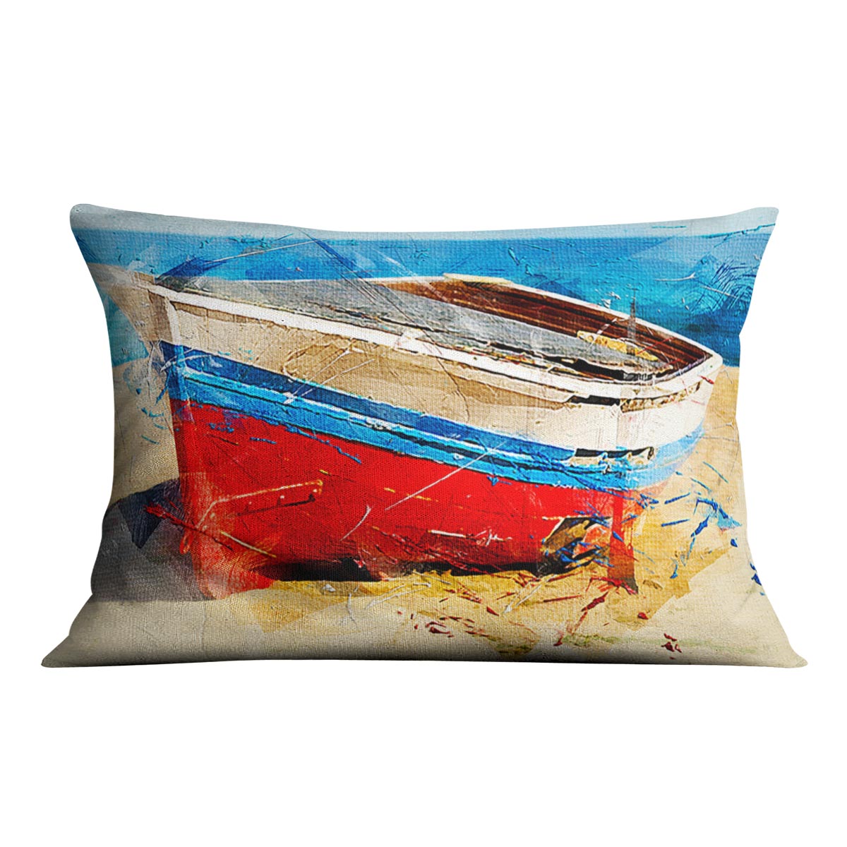 Red Boat Cushion