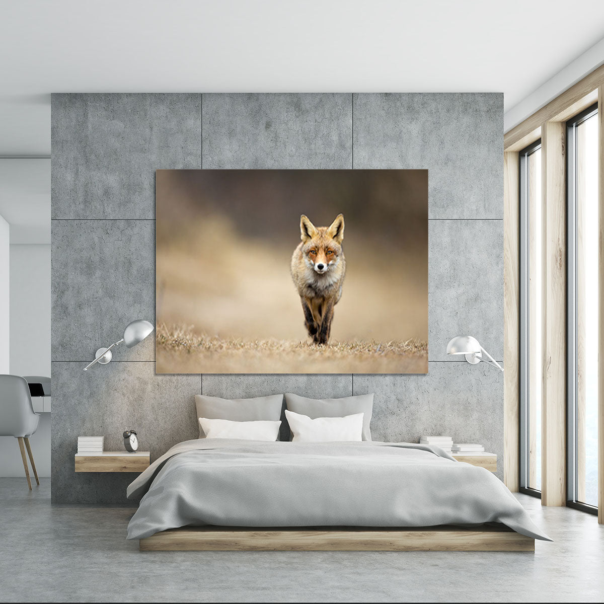 Red fox Canvas Print or Poster - Canvas Art Rocks - 5