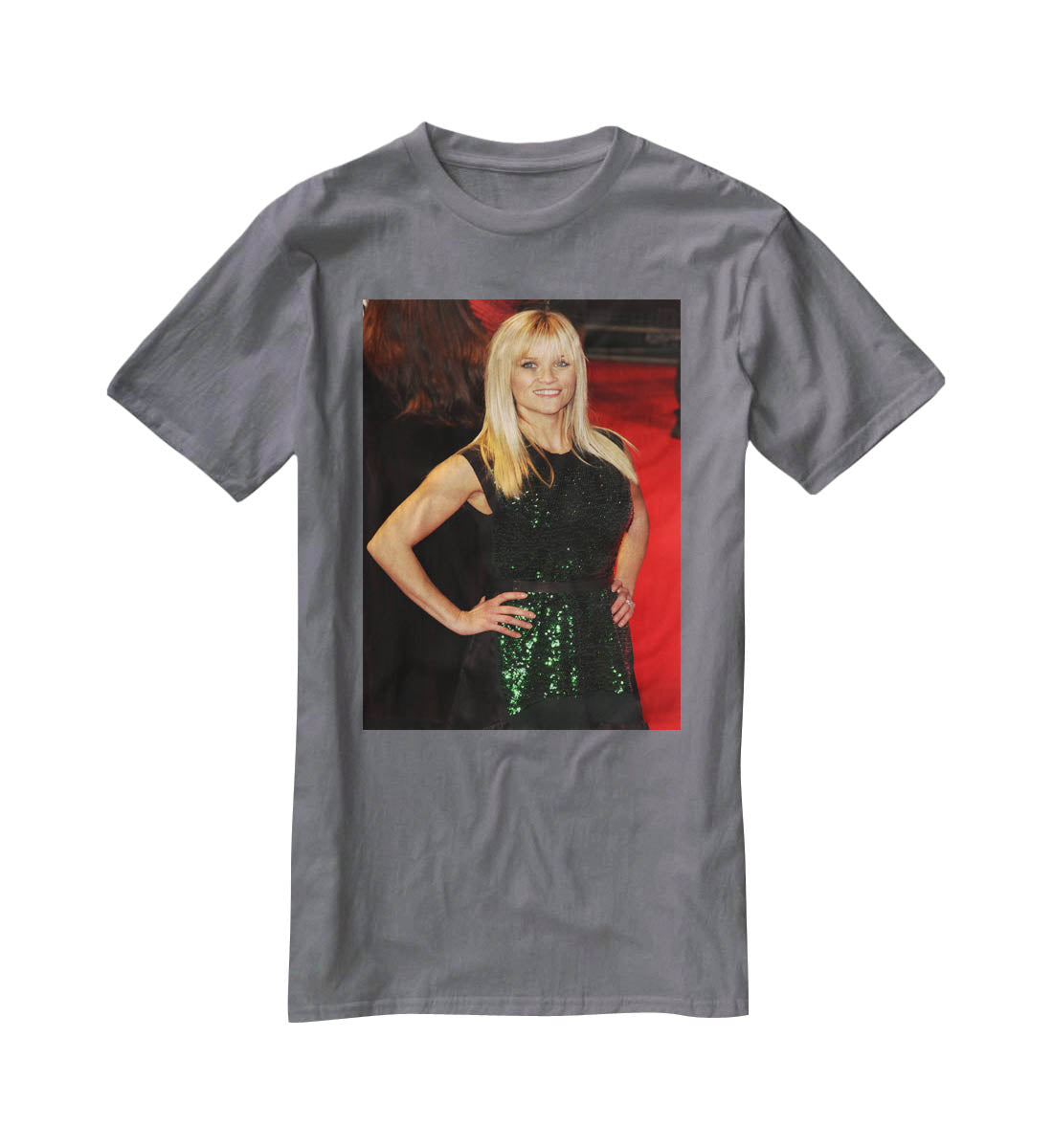 Reese Witherspoon Red Carpet T-Shirt - Canvas Art Rocks - 3