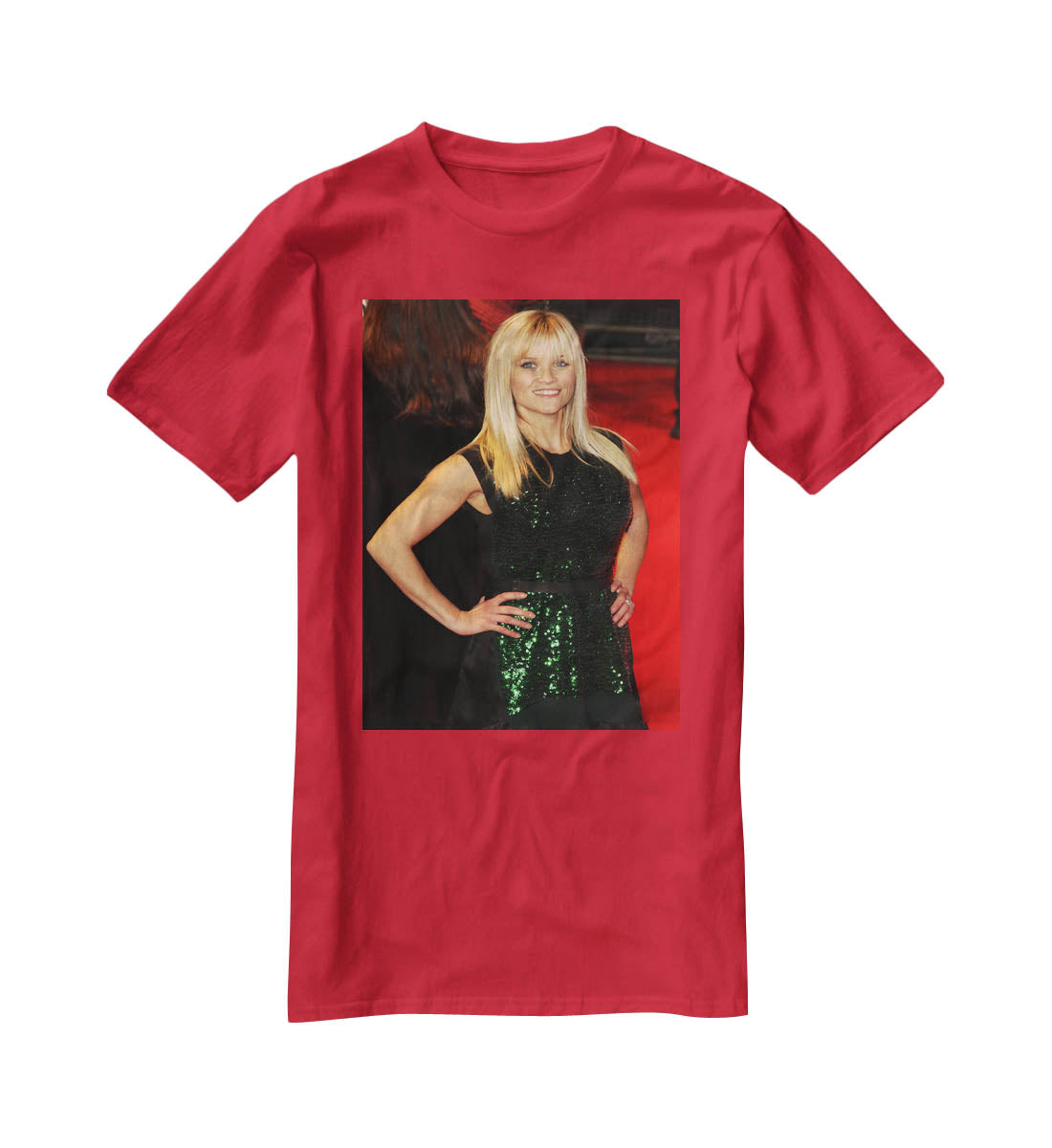 Reese Witherspoon Red Carpet T-Shirt - Canvas Art Rocks - 4