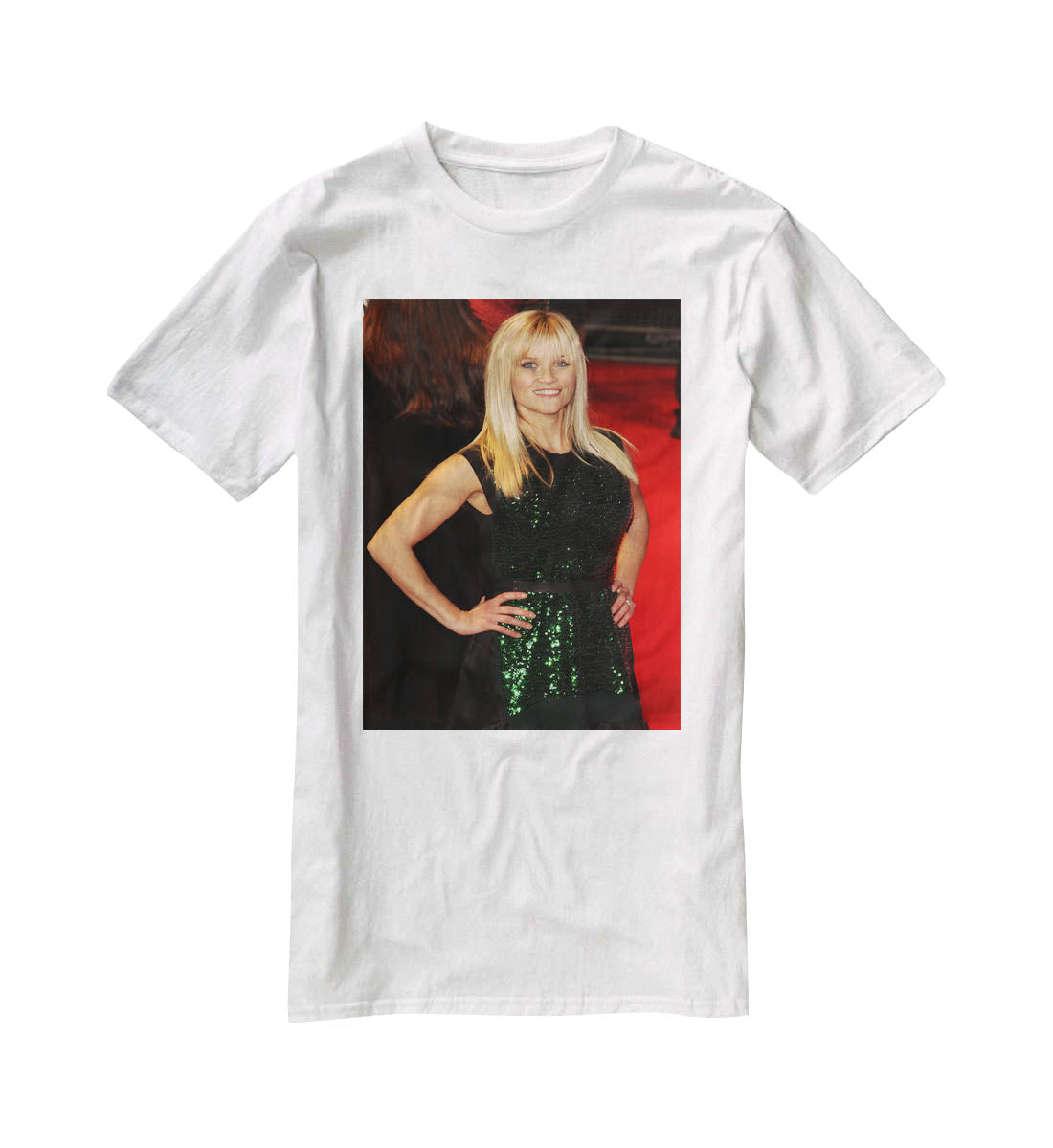 Reese Witherspoon Red Carpet T-Shirt - Canvas Art Rocks - 5