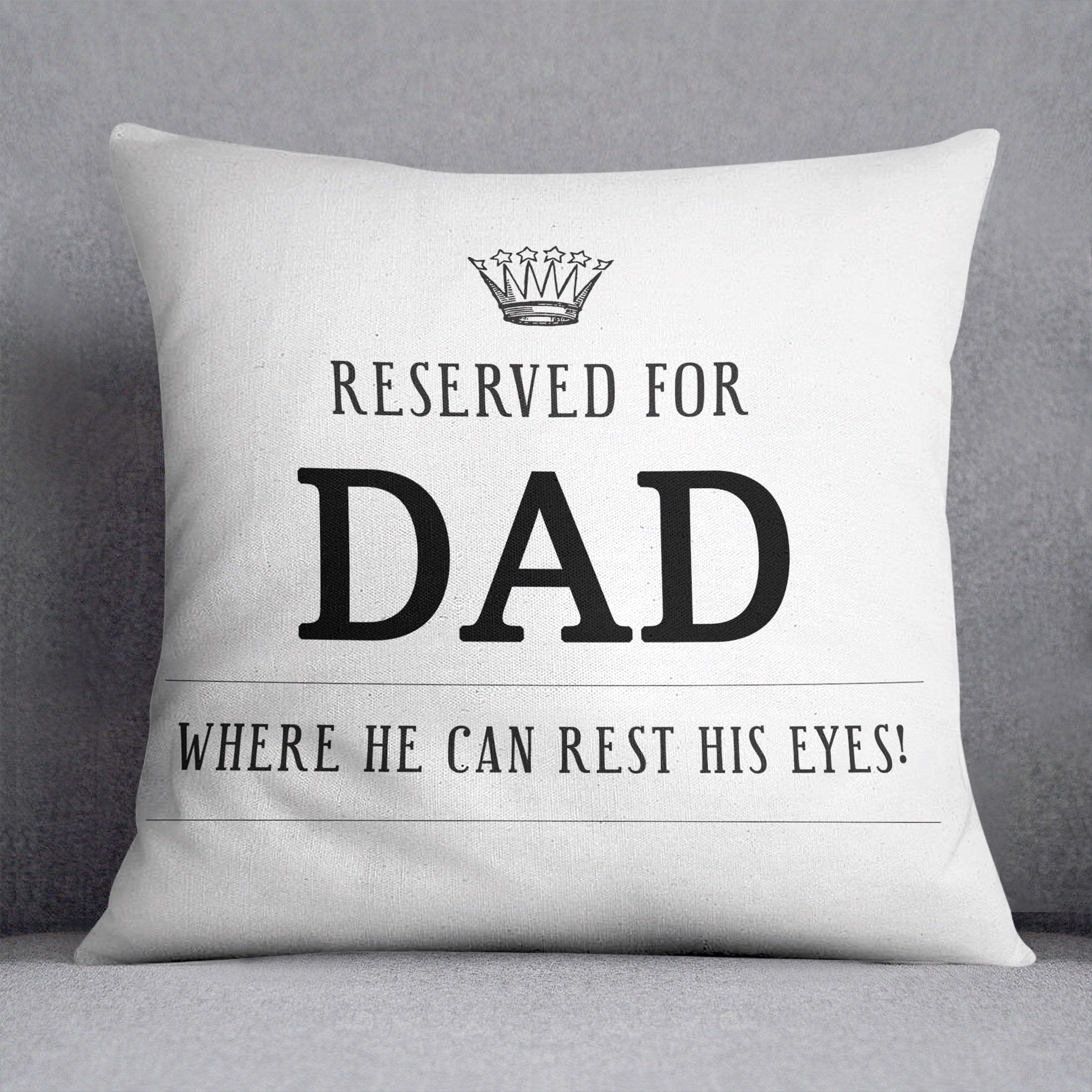 Reserved DAD For Personalised Cushion