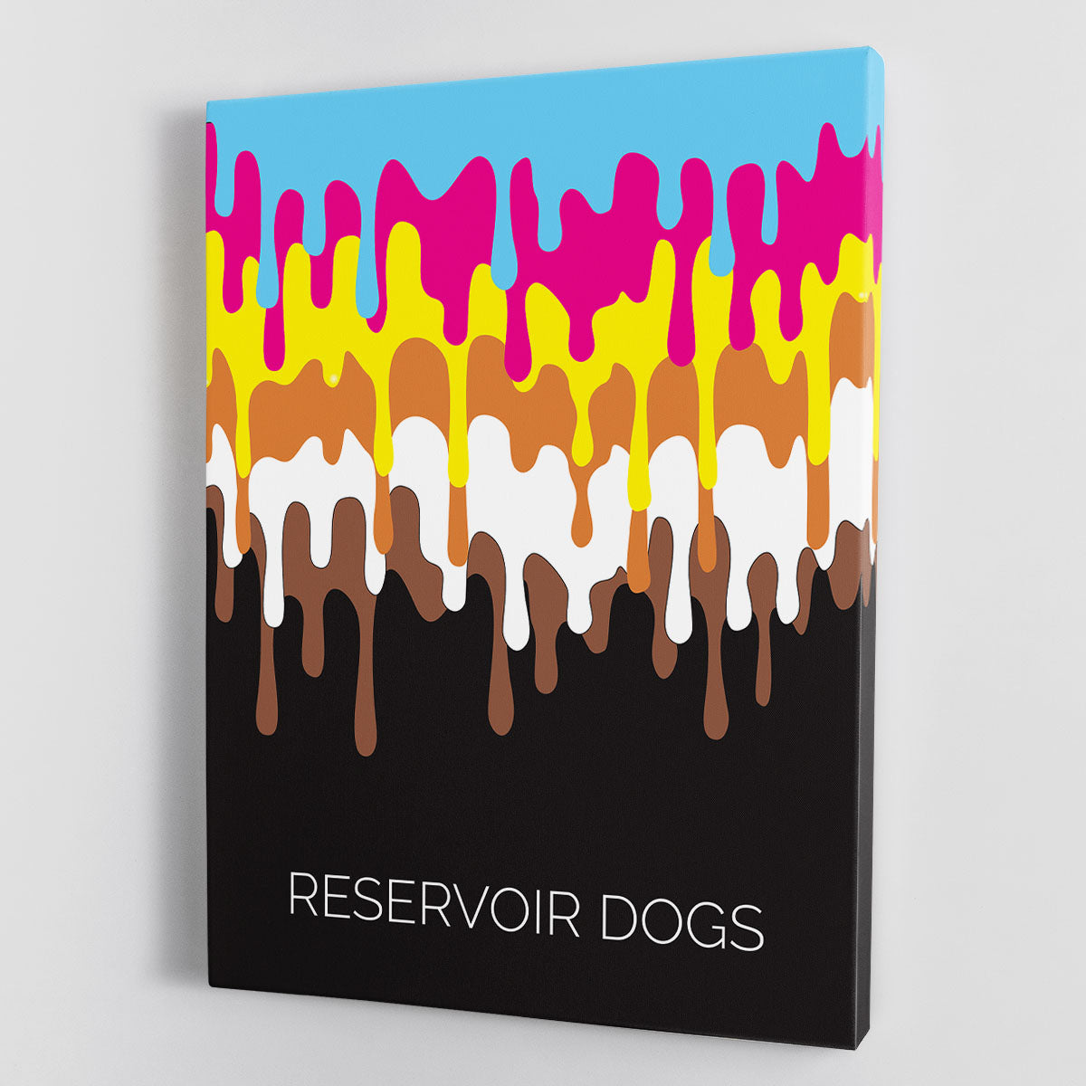 Reservoir Dogs Minimal Movie Canvas Print or Poster - Canvas Art Rocks - 1