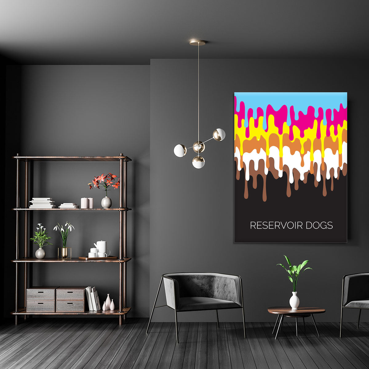 Reservoir Dogs Minimal Movie Canvas Print or Poster - Canvas Art Rocks - 5
