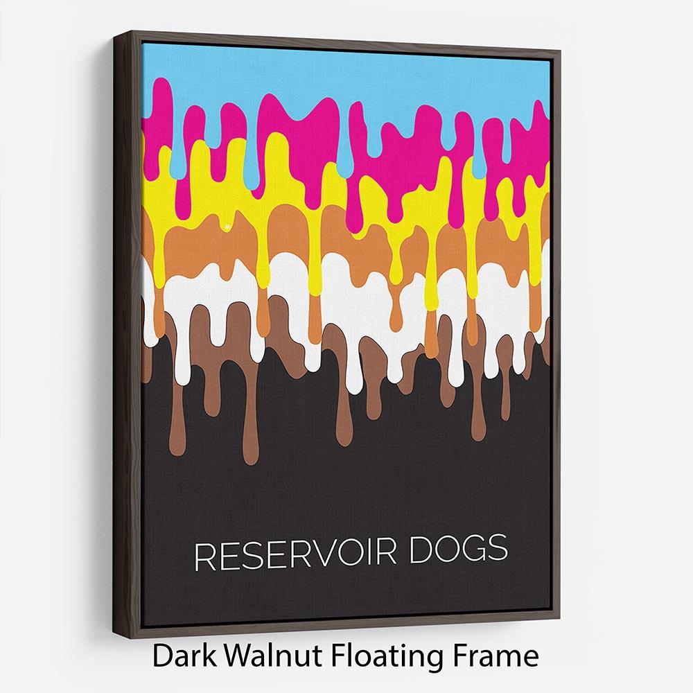 Reservoir Dogs Minimal Movie Floating Frame Canvas - Canvas Art Rocks - 5