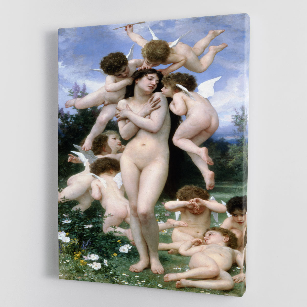 Return of Spring By Bouguereau Canvas Print or Poster - Canvas Art Rocks - 1