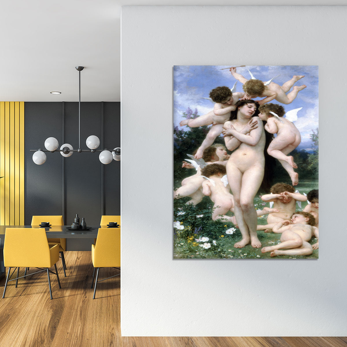 Return of Spring By Bouguereau Canvas Print or Poster - Canvas Art Rocks - 4