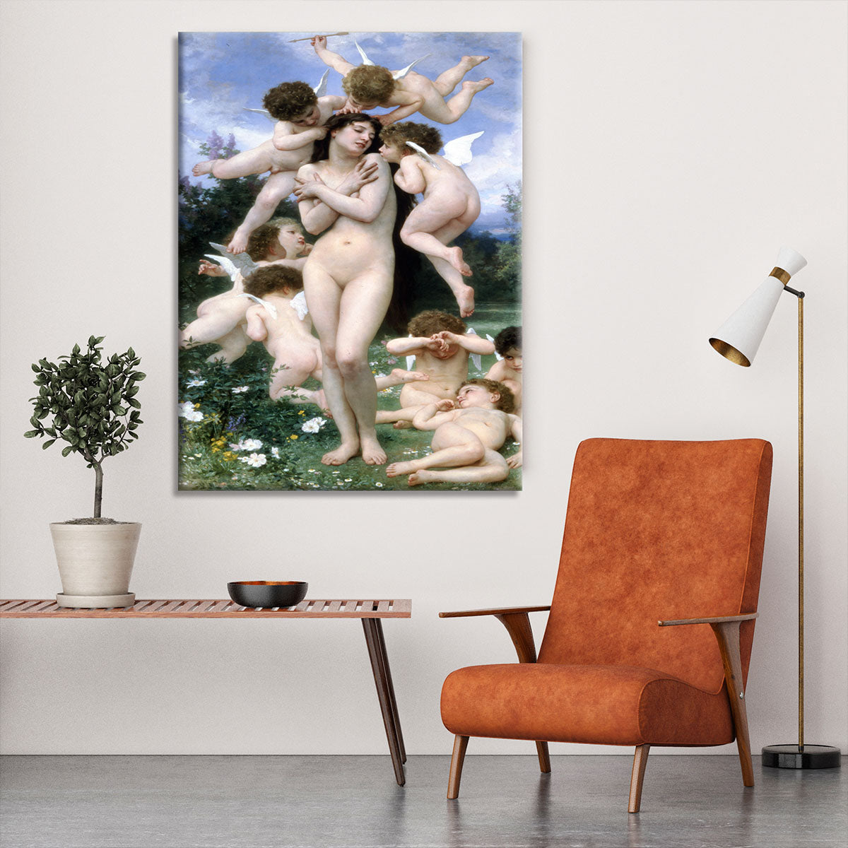 Return of Spring By Bouguereau Canvas Print or Poster - Canvas Art Rocks - 6