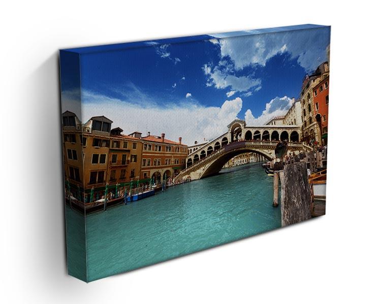 Rialto bridge in Venice Canvas Print or Poster - Canvas Art Rocks - 3