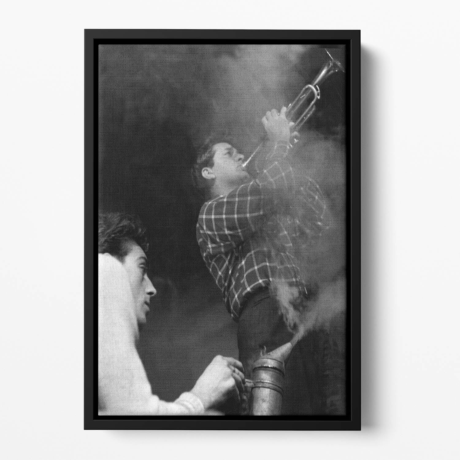 Richard Burton in Dont Look Back in Anger Floating Framed Canvas