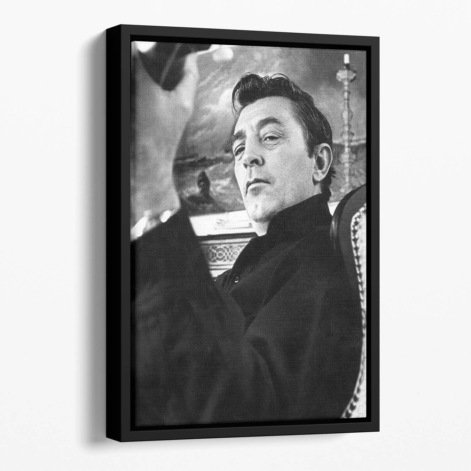 Robert Mitchum Floating Framed Canvas