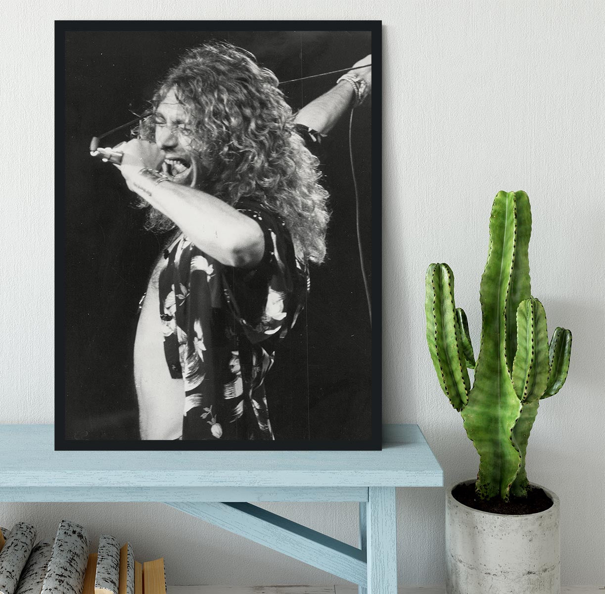 Robert Plant Framed Print - Canvas Art Rocks - 2