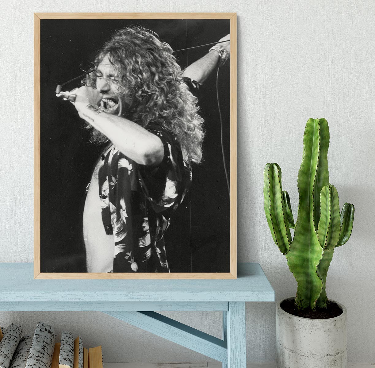Robert Plant Framed Print - Canvas Art Rocks - 4