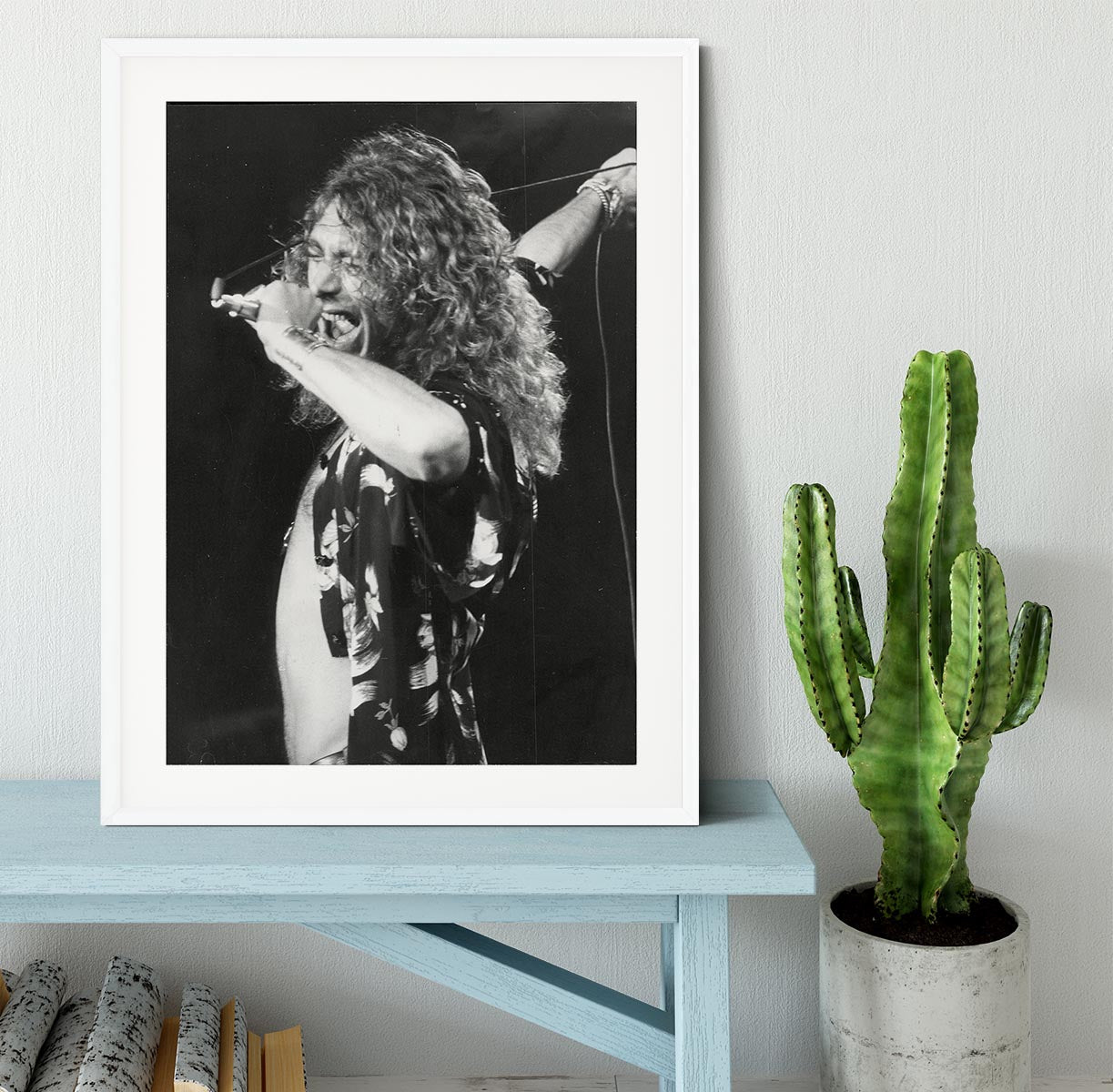 Robert Plant Framed Print - Canvas Art Rocks - 5