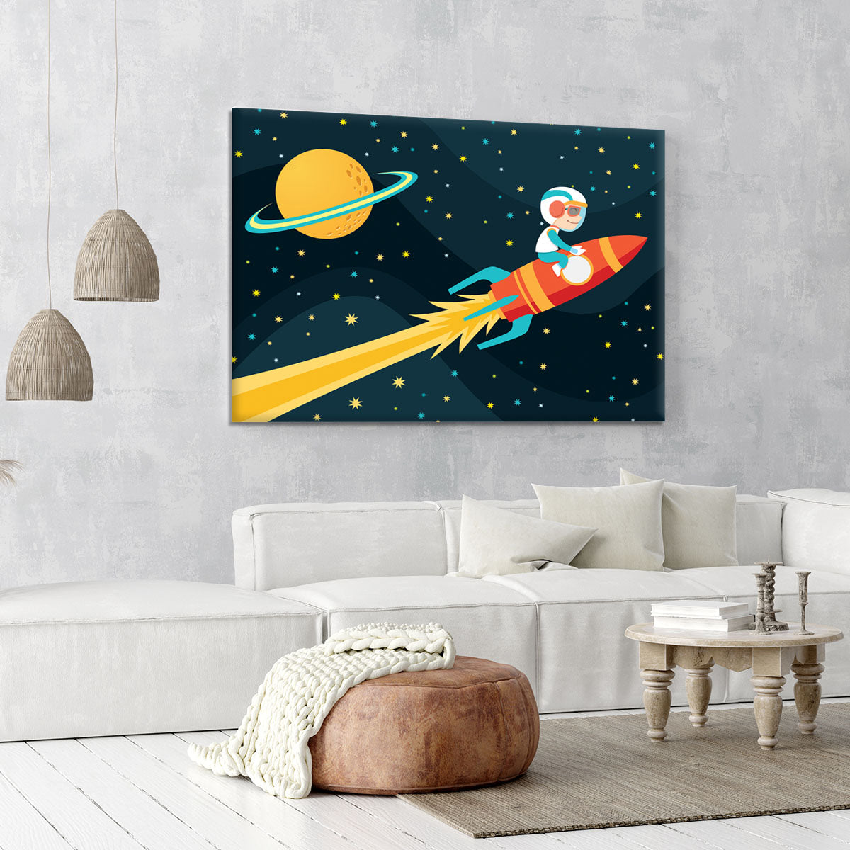 Rocket Boy Canvas Print or Poster - Canvas Art Rocks - 6