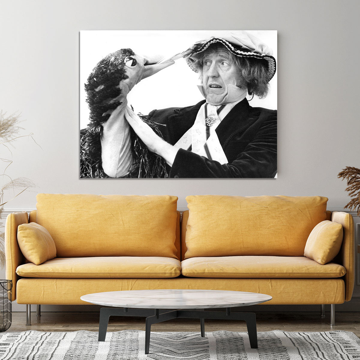 Rod Hull and Emu Canvas Print or Poster - Canvas Art Rocks - 4