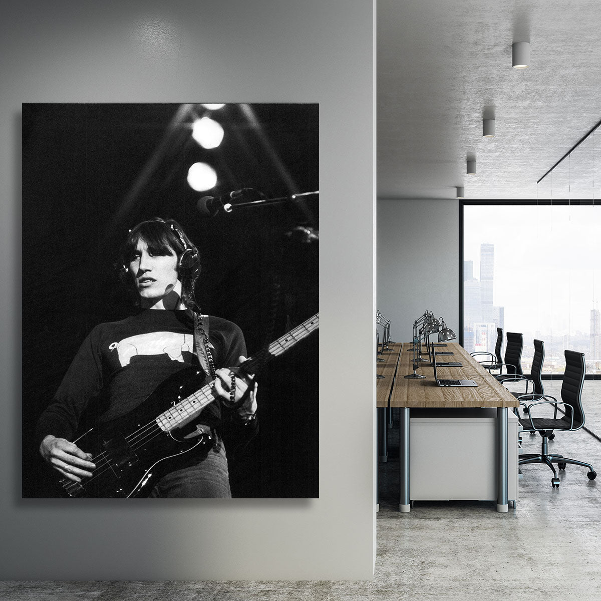 Roger Waters Canvas Print or Poster - Canvas Art Rocks - 3