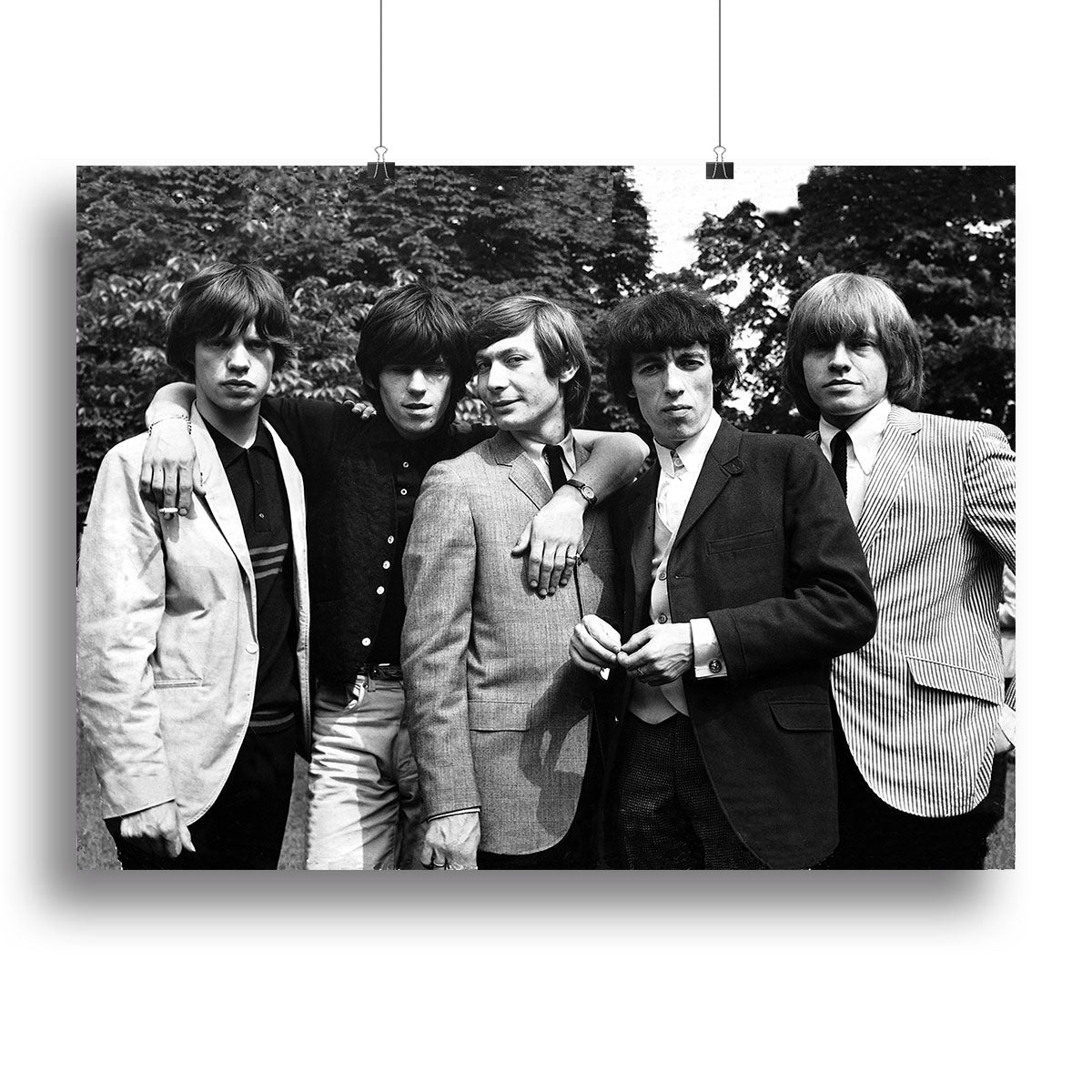 Rolling Stones 1964 Canvas Print or Poster - Canvas Art Rocks - 2